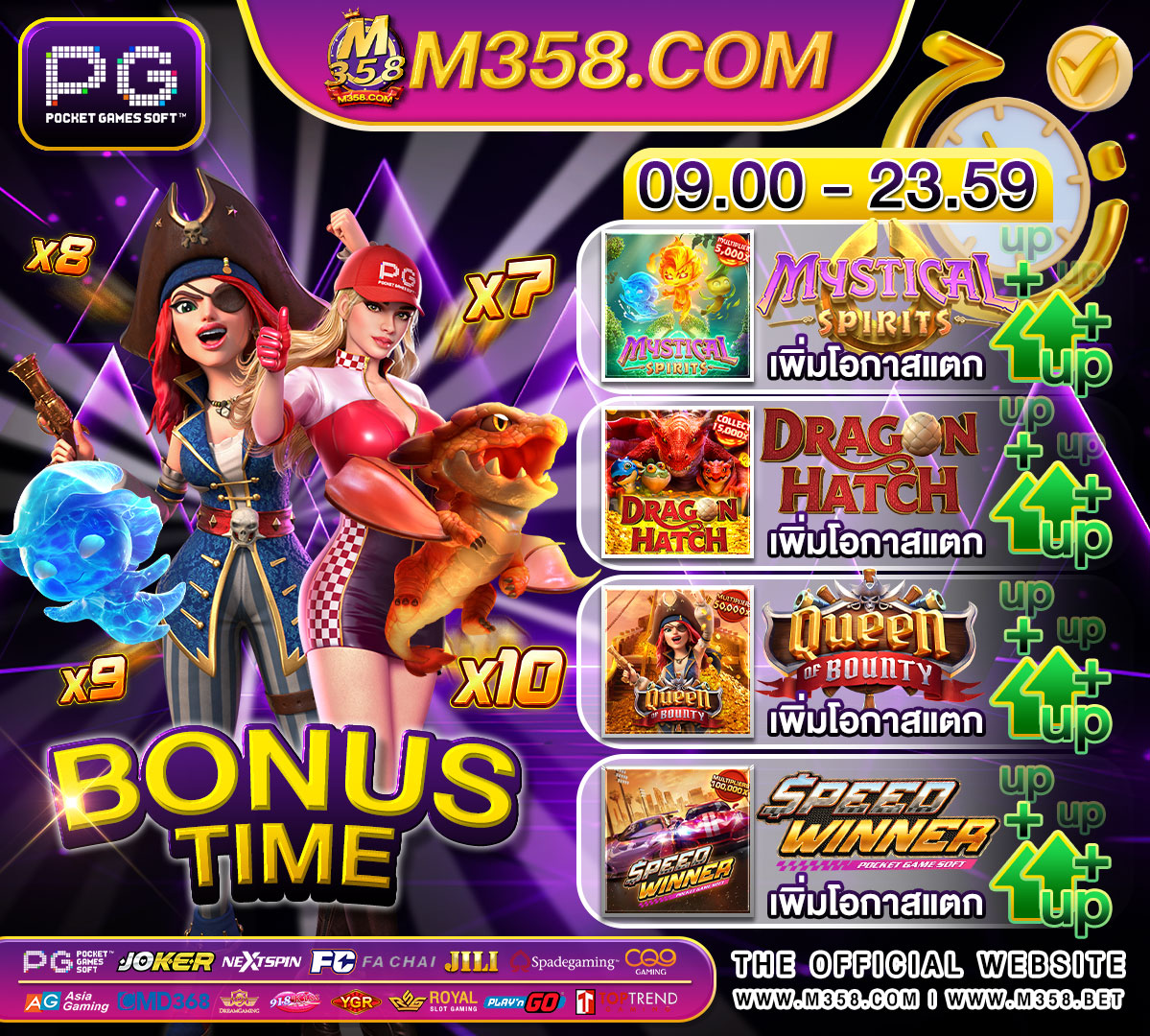 pgเคดิตฟรี full slot pg.com